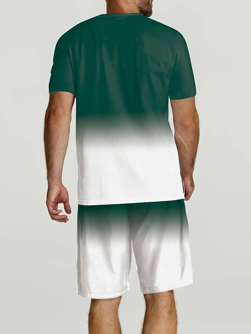 Richard – kurzärmliges t-Shirt mit rundhalsausschnitt und shorts