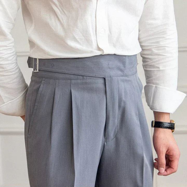 Romeo - klassische hose mit schnallen
