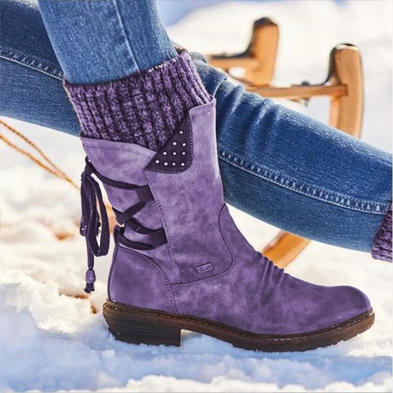 Snow boots –äußerst bequeme und warme schuhe mit orthopädischen sohlen