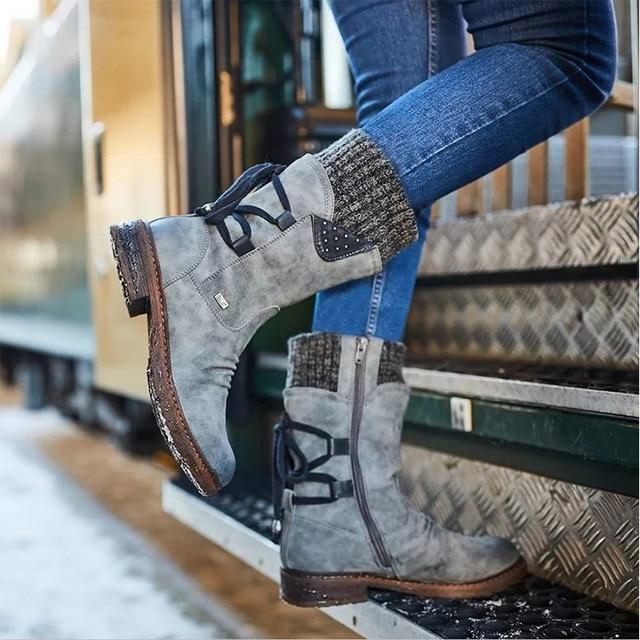 Snow boots –äußerst bequeme und warme schuhe mit orthopädischen sohlen