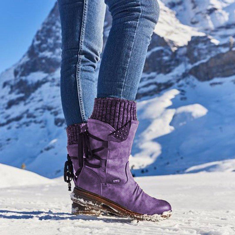Snow boots –äußerst bequeme und warme schuhe mit orthopädischen sohlen