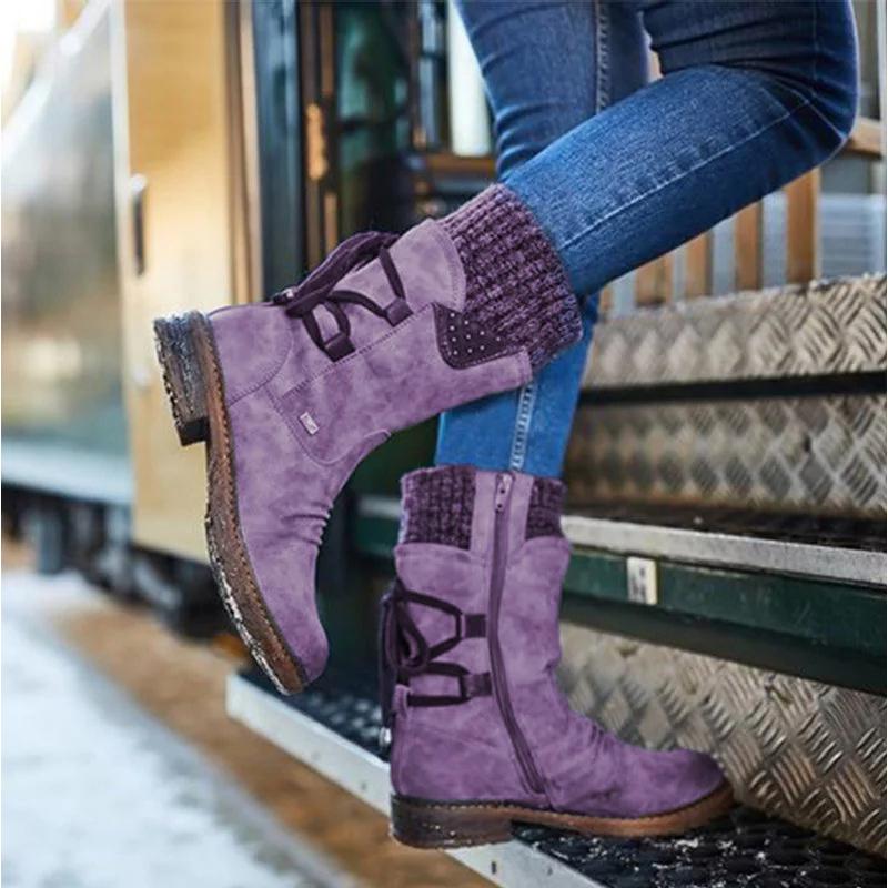 Snow boots –äußerst bequeme und warme schuhe mit orthopädischen sohlen