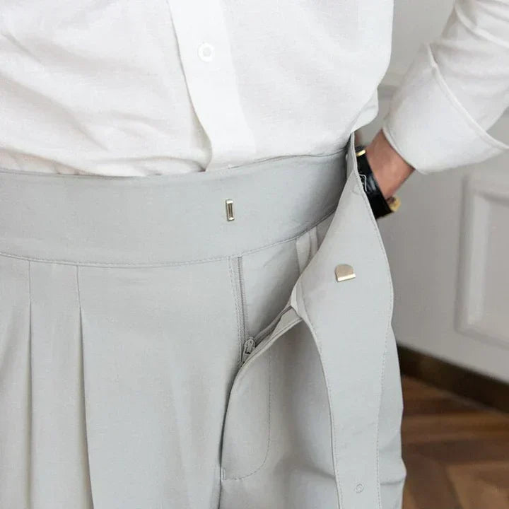 Romeo - klassische hose mit schnallen