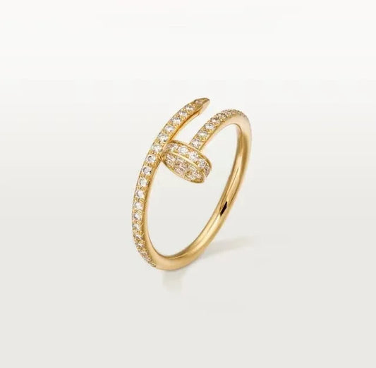 Lara - Moderner minimalistischer geomatrischer Ring