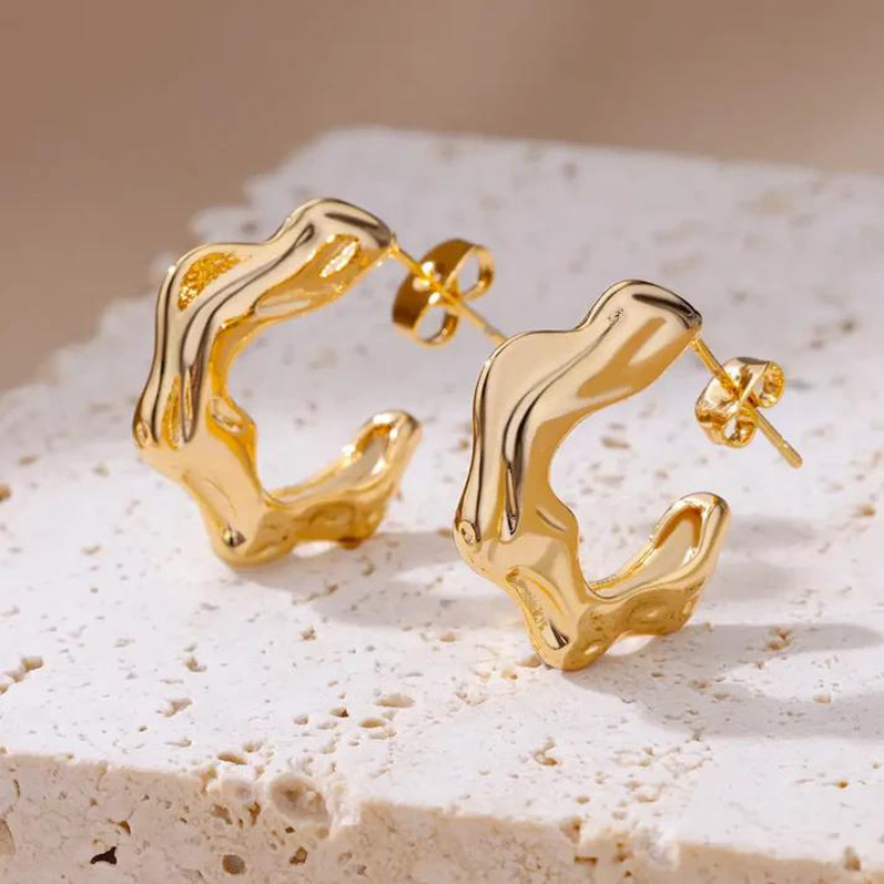 Micara - Molten Gold - Ohrringe