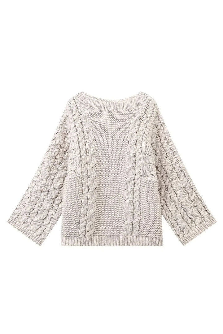 Pullover mit Glockenärmeln