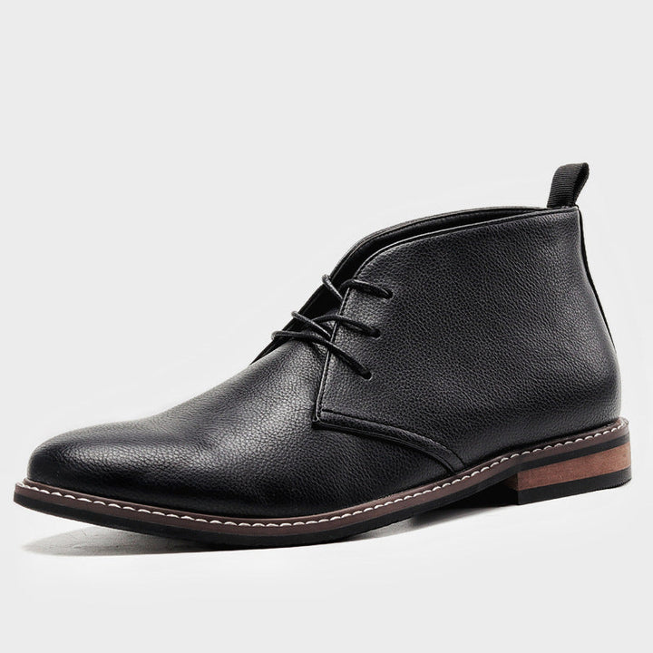 Petr - klassischer desert-stiefel für männer im vintage-stil
