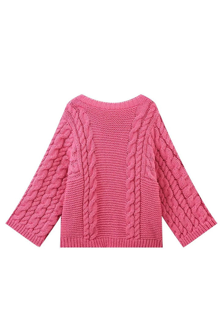 Pullover mit Glockenärmeln