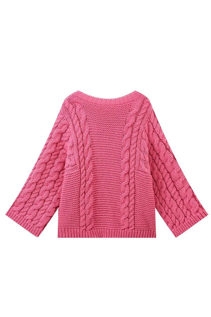 Pullover mit Glockenärmeln