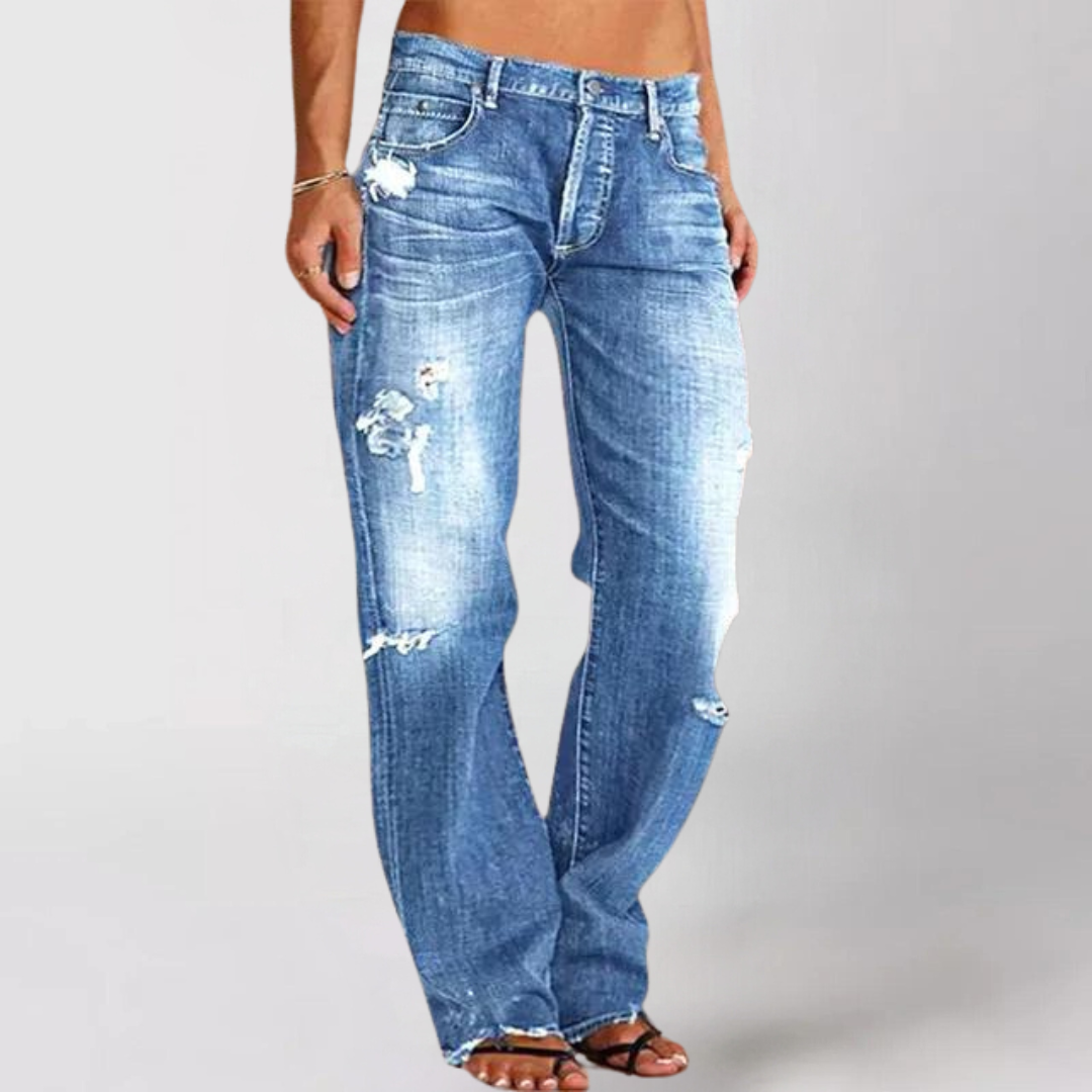 Pia™ - Jeans mit weitem Bein