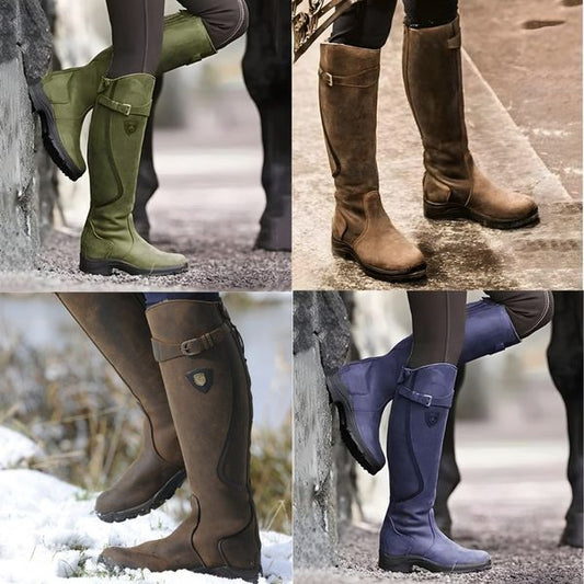 Jorja | Gladiator-Stiefel mit niedrigem Absatz
