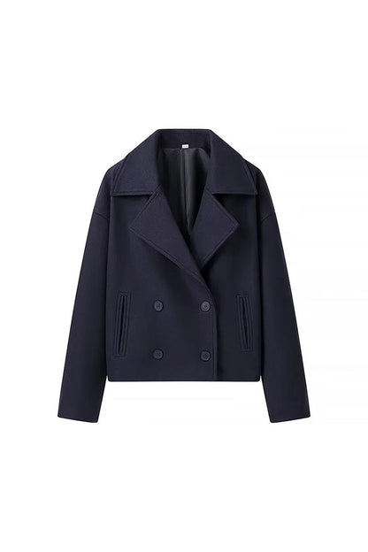 Zweireihige, kurze Jacke