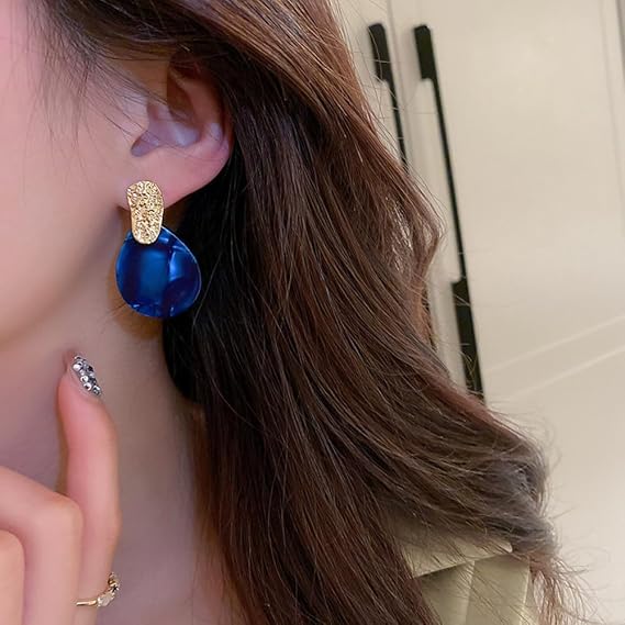 Micara - Blue Drops - Ohrringe