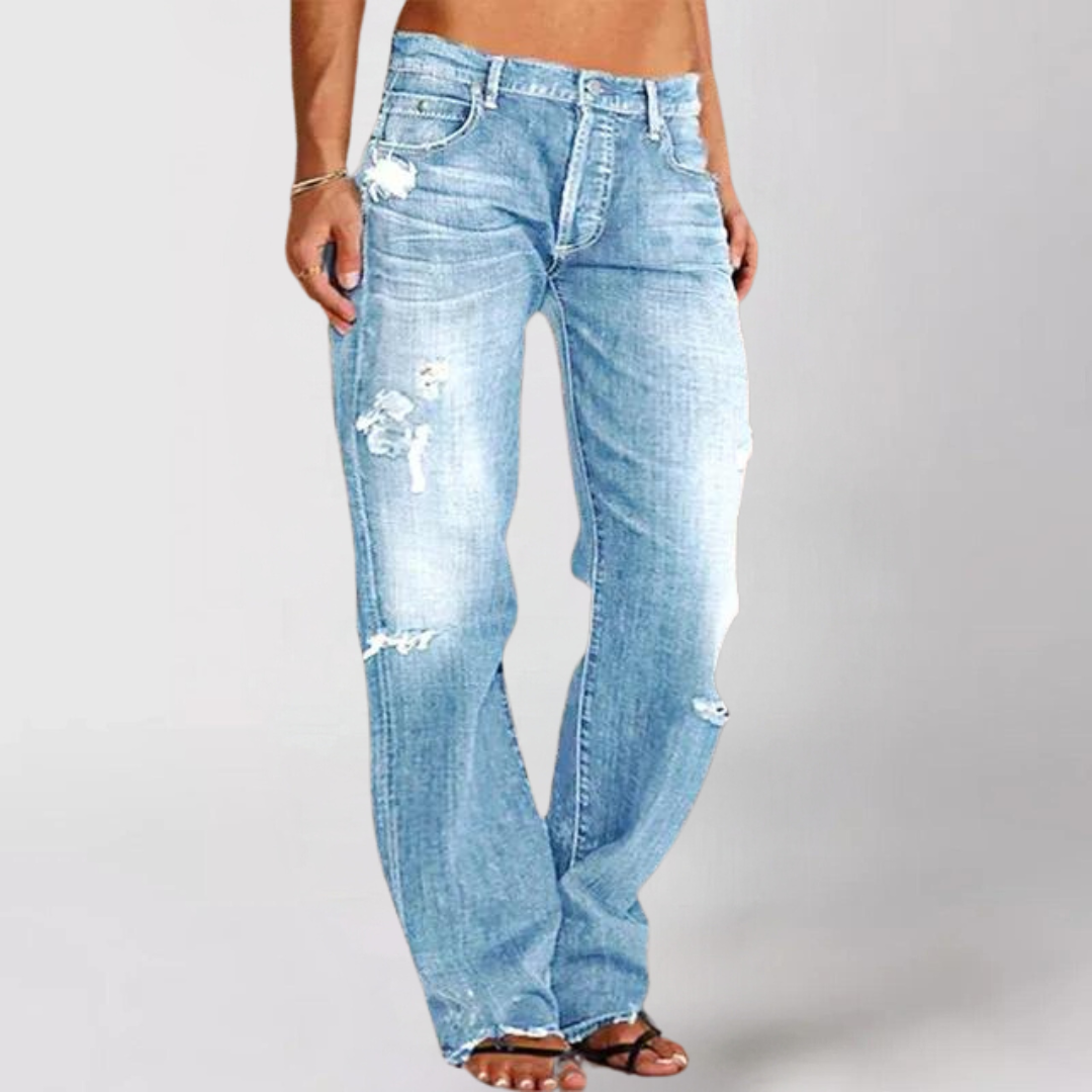 Pia™ - Jeans mit weitem Bein