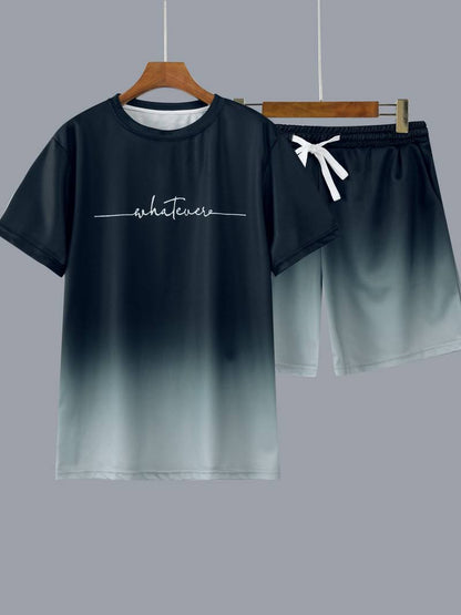 Richard – kurzärmliges t-Shirt mit rundhalsausschnitt und shorts