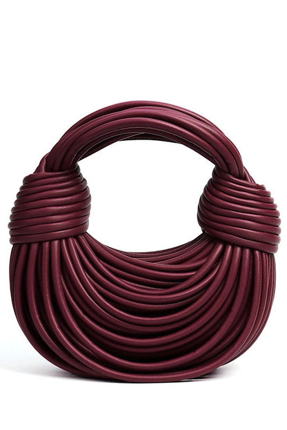 Handtasche in Nudelform