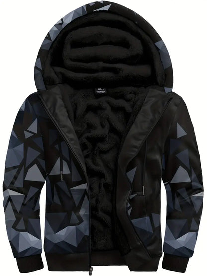 Ulysses – warmer fleece-hoodie für herren