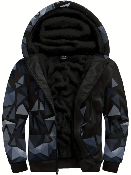 Ulysses – warmer fleece-hoodie für herren