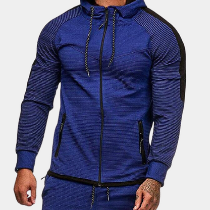 Niko - stylische herrenjacke mit kapuze für einen modernen look