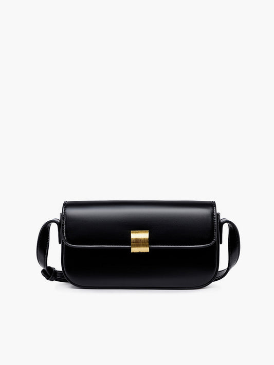 Glänzende Clutch-Umhängetasche