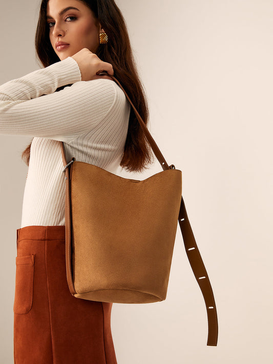 Schnalle Bucket Bag