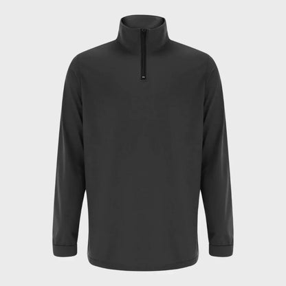 Warmer herrenpullover mit reißverschluss
