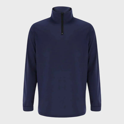 Warmer herrenpullover mit reißverschluss