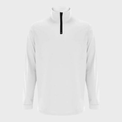 Warmer herrenpullover mit reißverschluss