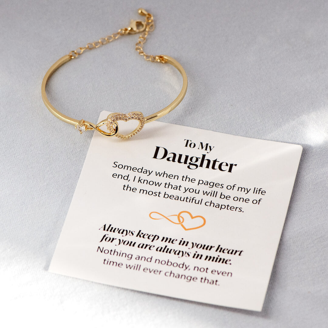 Always in My Heart - Infinity Heart Armband