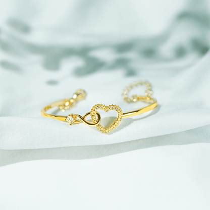 Always in My Heart - Infinity Heart Armband