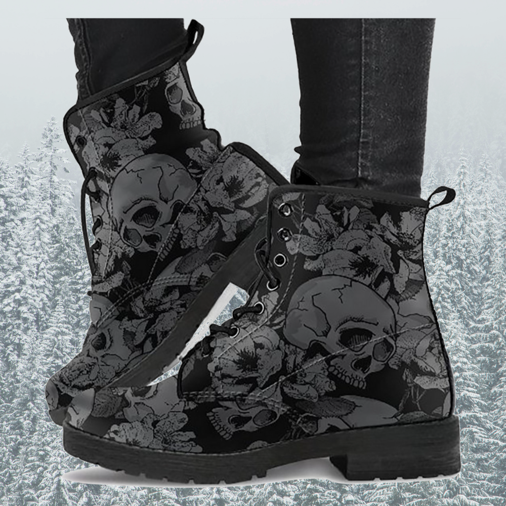 SKULL BOOTS - warme Winterboots