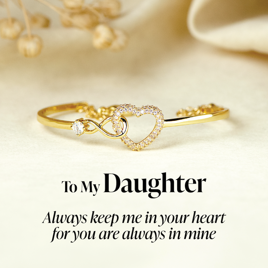 Always in My Heart - Infinity Heart Armband