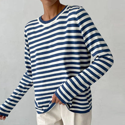 Lucy - Gestreiftes Langarm-Shirt