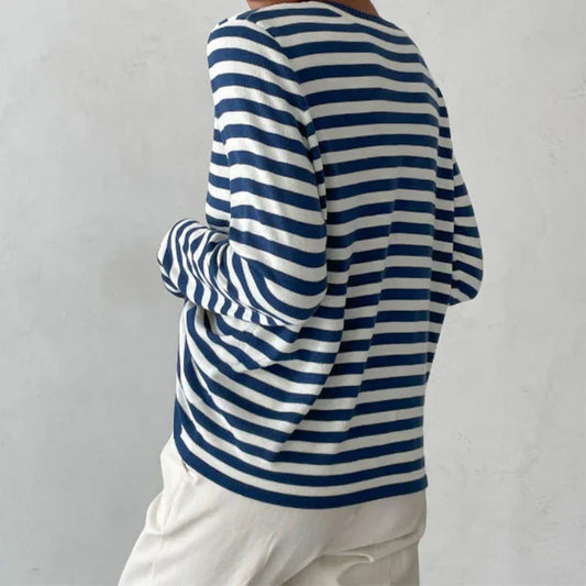 Lucy - Gestreiftes Langarm-Shirt