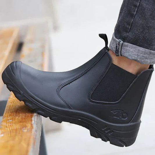 Hochwertige chelsea-stiefel für herren – wasserabweisend und rutschfest