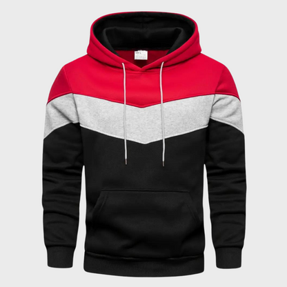 Stylischer herren-hoodie mit verstellbarer kapuze - Niels