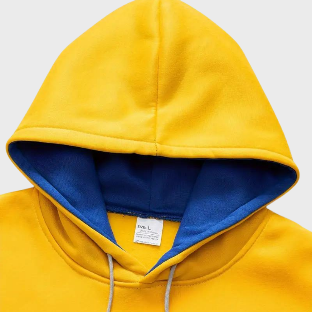 Stylischer herren-hoodie mit verstellbarer kapuze - Niels