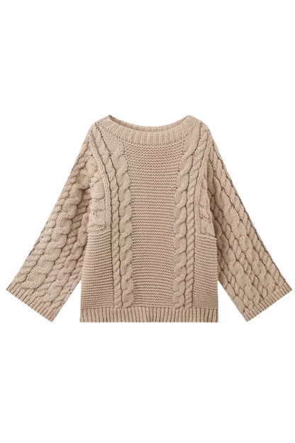 Pullover mit Glockenärmeln