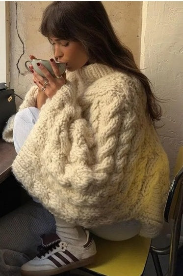 Pullover mit Glockenärmeln