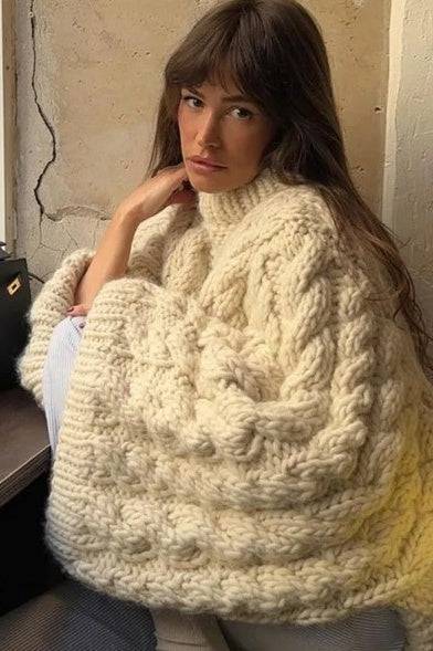 Pullover mit Glockenärmeln