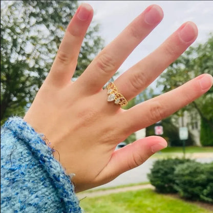 Rina - Delicat Kronprinzessin Ring