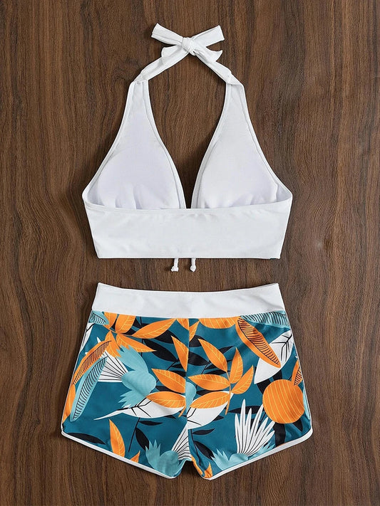 Bella | Bikini-Set mit hoher Taille und Print