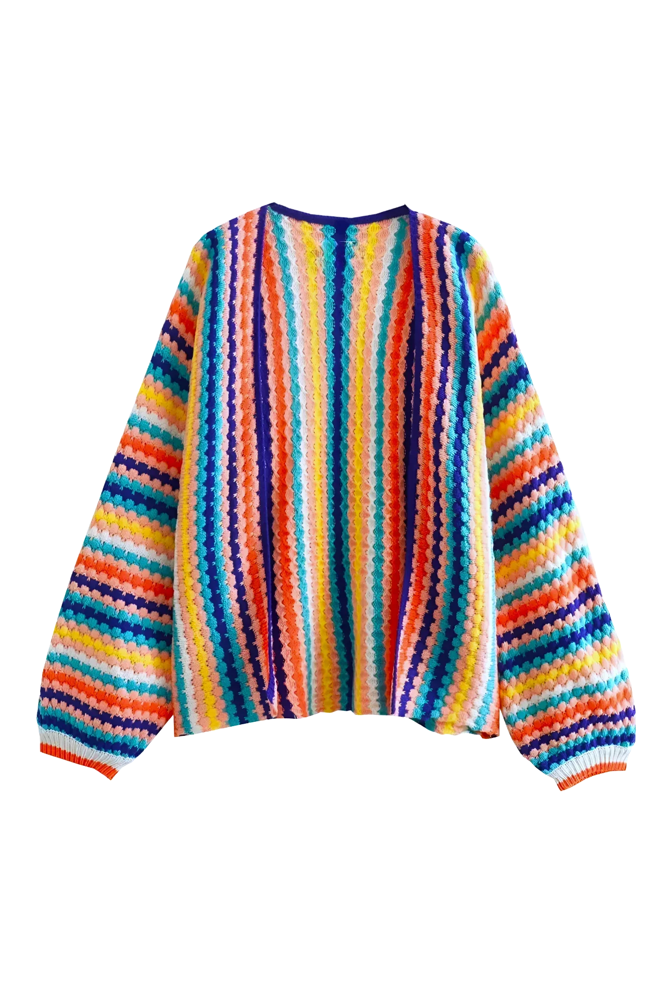 Regenbogen-Cardigan