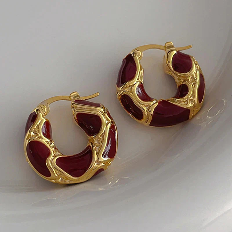 Micara - Golden Mosaic - Ohrringe
