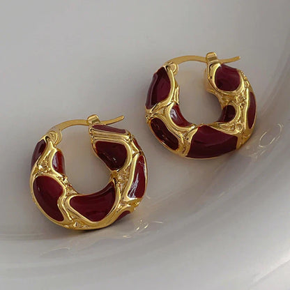 Micara - Golden Mosaic - Ohrringe
