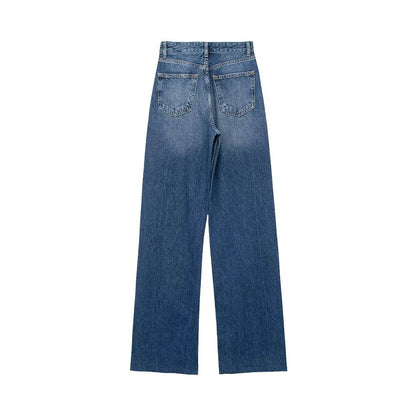 Blytthe - Lässige Denim-Hose - Gerader Schnitt