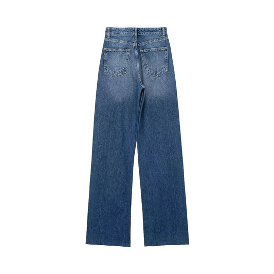 Blytthe - Lässige Denim-Hose - Gerader Schnitt