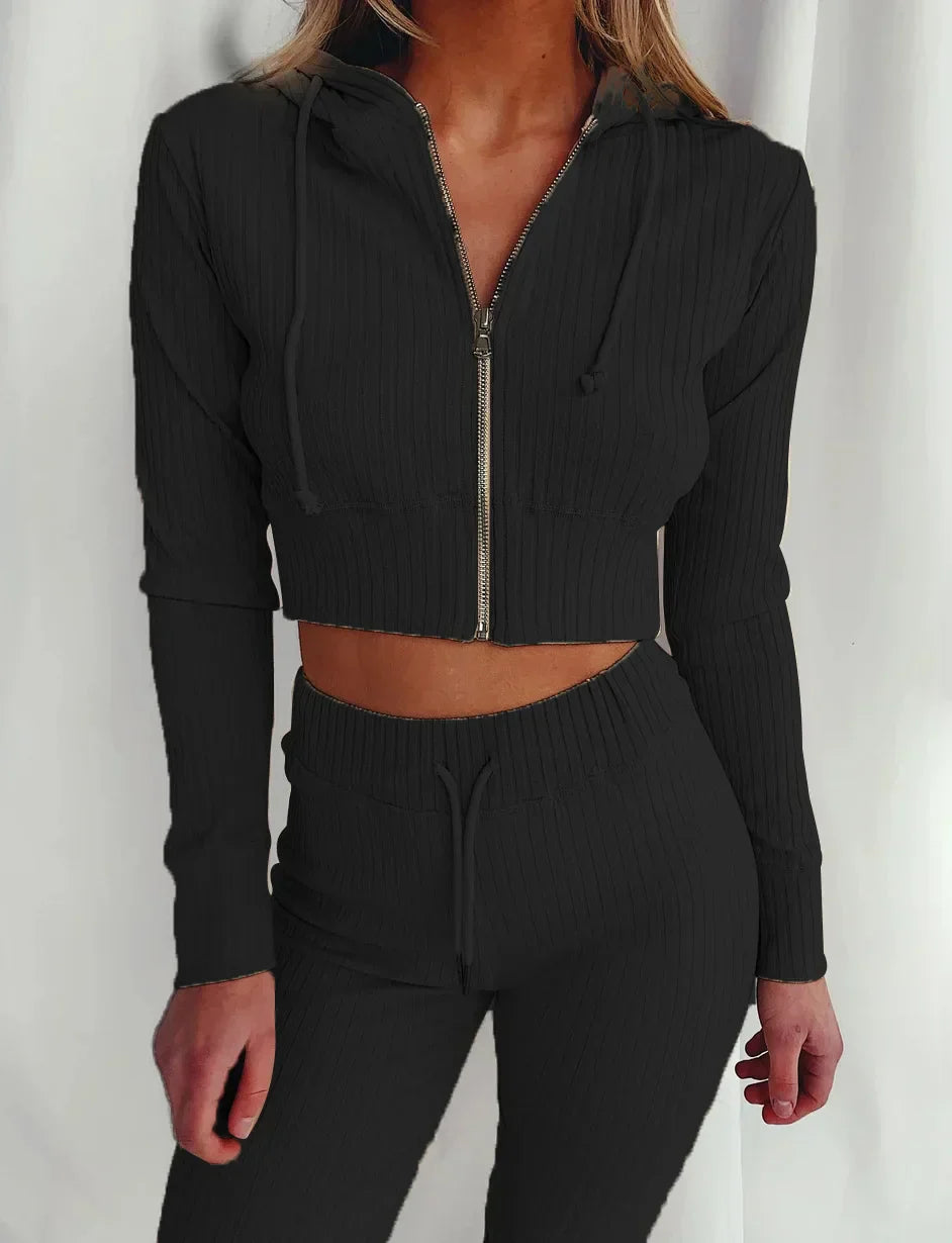 Zoe | Modisches Slim-Fit Sportset für Damen