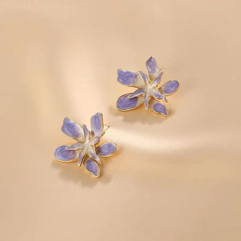 Micara - Lilac Blooms - Ohrringe
