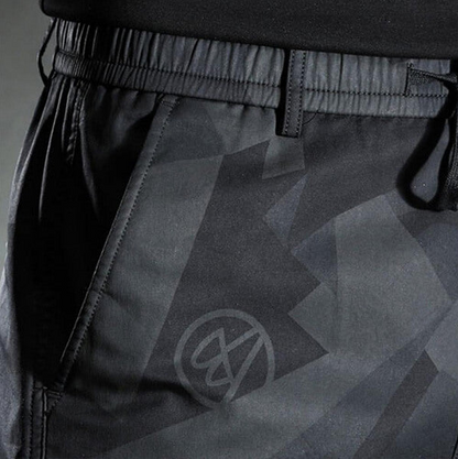 Schwarze slim-fit-chinohose für herren
